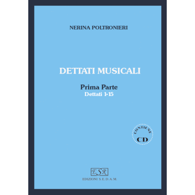 Nerina Poltronieri - Esecuzione dei dettati musicali - Prima parte (CD)