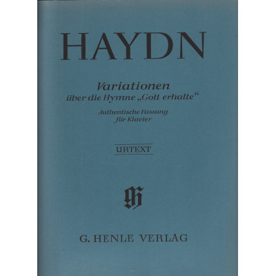 Haydn - Variationen Über Die Hymne "Gott Erhalte" for Piano