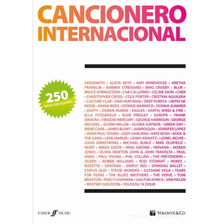 Cancionero internacional Testi e Accordi