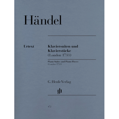 Georg Friedrich Händel - Nove suite e pezzi per clavicembalo HWV 434-442 (Londra, 1733)