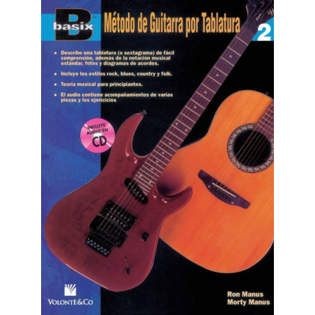 Manus - Basix método guitarra Vol. 2