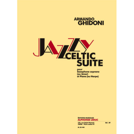 Ghidoni - Jazzy Celtic Suite per Sax Soprano o Ten.e Pf.