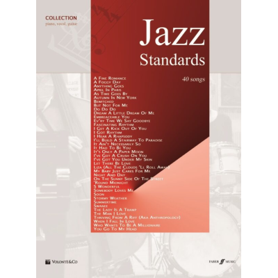Jazz Standards Collection Piano Vocal Guitar