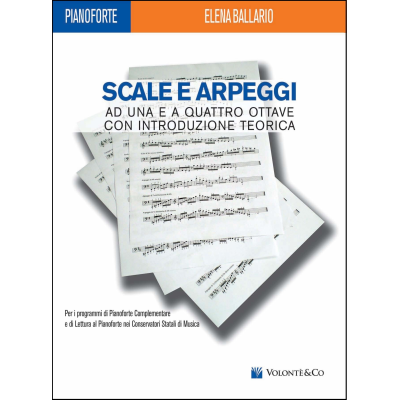 Ballario - Scale e Arpeggi – A una e quattro ottave Per Pianoforte