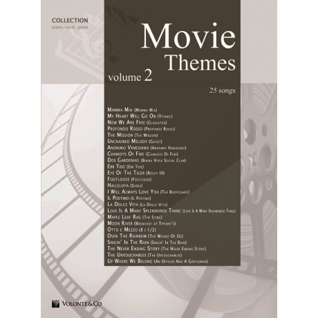 Movie Themes Collection 2 Per Piano Vocal Guitar