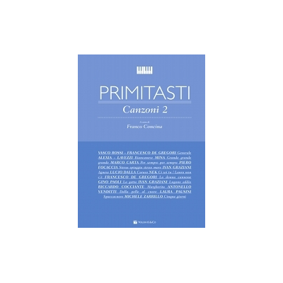 Primi Tasti – Canzoni 2 Pianoforte Facile