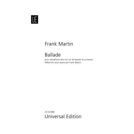 Martin - Ballada per Sax Alto e Corno di Bass.e Pf.