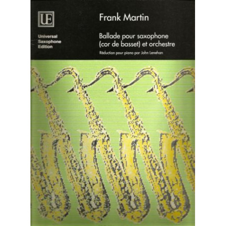 Martin - Ballata per Sax Alto o Corno di Bass. e Piano