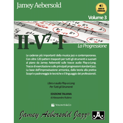 Aebersold Vol. 3 – La progressione II-V7-I (audio in download)