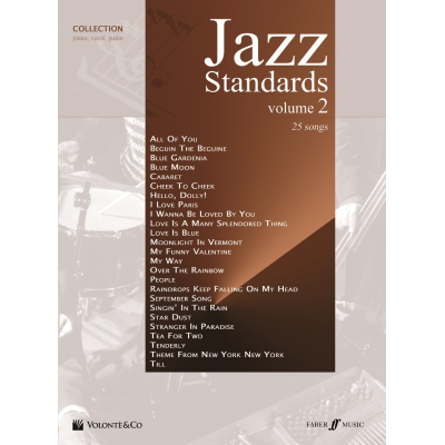 Jazz Standards Collection Piano Vocal Guitar Vol.2