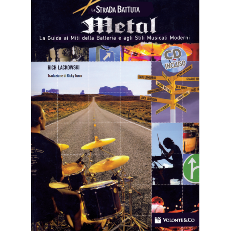 Lackowski - La Strada Battuta – Metal – I più Grandi Batteristi Metal (con CD)
