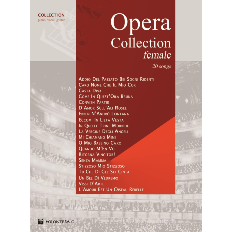 Opera Collection – Female  Piano Vocal Guitar