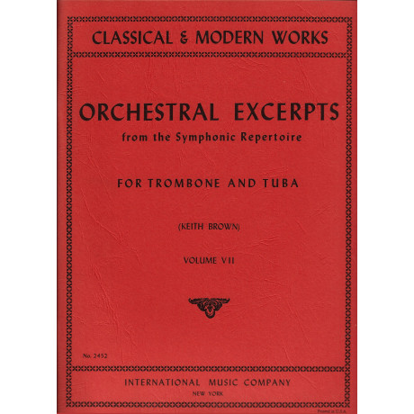 Pezzi Orchestrali di Aut.Classici e moderni per Trombone