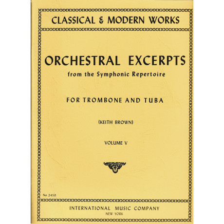 copy of Pezzi Orchestrali di Aut.Classici e moderni per Trombone