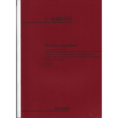 Mariani - Metodo Popolare per Tromba in Sib