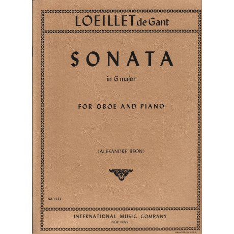 Loeillet - Sonata in Sol Maggiore per Oboe e Piano