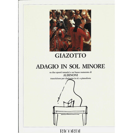 Giazotto/Albinoni - Adagio in Sol Minore clarino e Piano