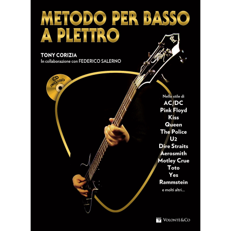 Corizia/Salerno - Metodo per Basso a Plettro (con CD)