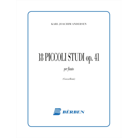 Andersen - 18 Piccoli Studi Op.41 per Flauto