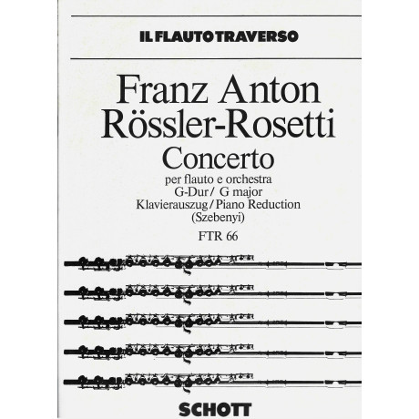 Rossler-Rosetti - Concerto in Sol Maggiore Flauto e Piano