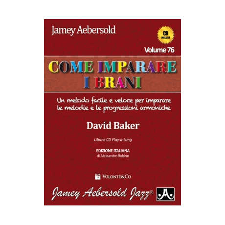 Aebersold vol. 76 – Come imparare i brani (con CD)