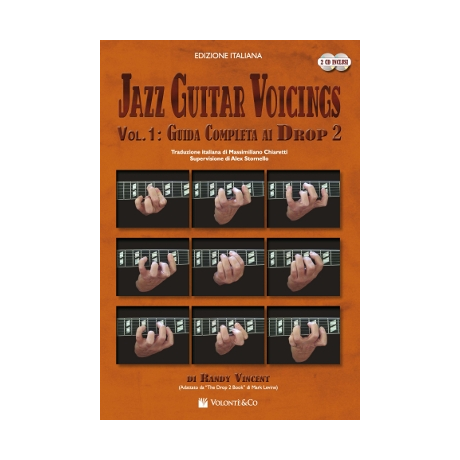 Vincent - Jazz Guitar Voicings – Vol. 1: Guida Completa ai Drop 2 (con CD)