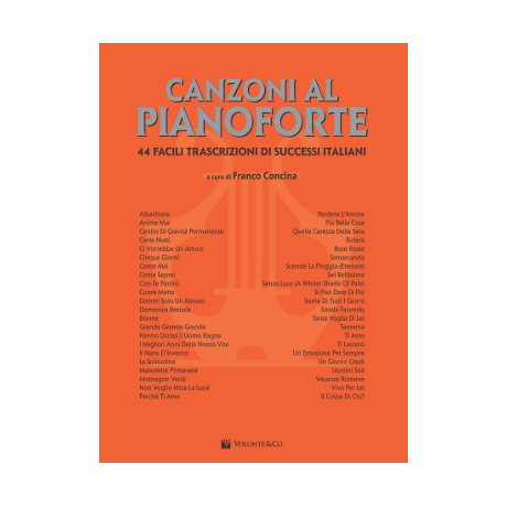 Canzoni al Pianoforte – Vol. 1