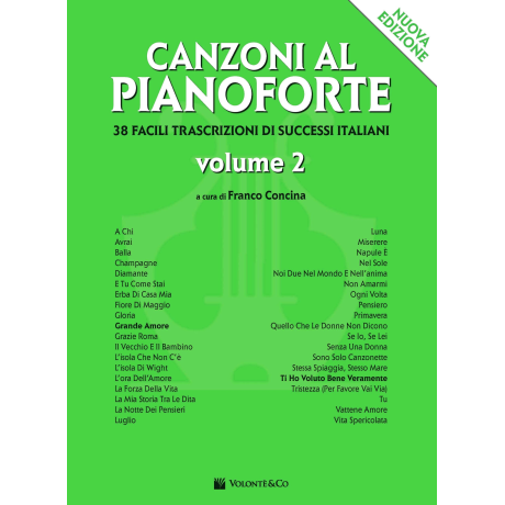 Canzoni al Pianoforte – Vol. 2