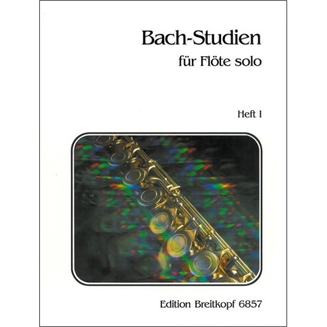 Bach-Studien for Solo Flute - Booklet 1
