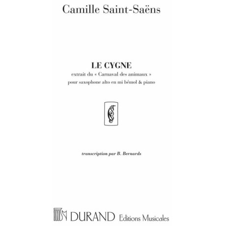 Saint-Saens  -  Il Cigno per Sax Alto e Piano