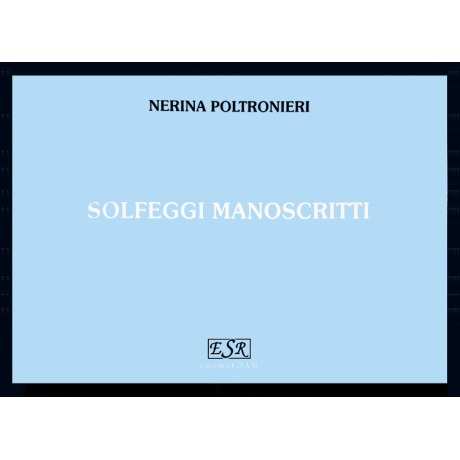 Nerina Poltronieri - Solfeggi manoscritti
