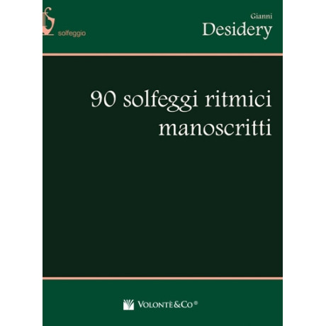 Desidery - 90 Solfeggi Ritmici Manoscritti