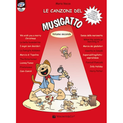 Le Canzoni del Musigatto – Vol. 2 (con CD)