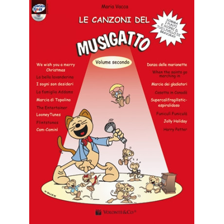 Le Canzoni del Musigatto – Vol. 2 (con CD)