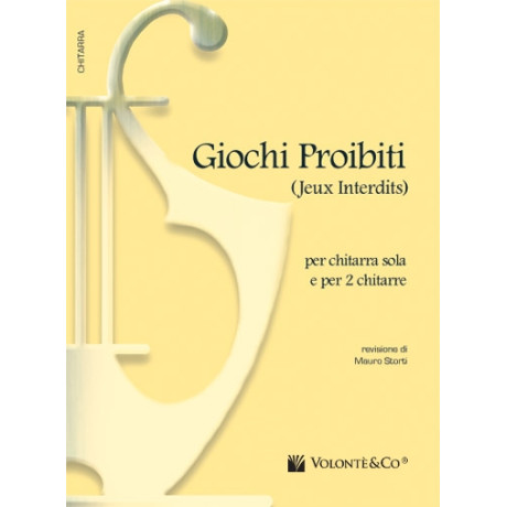 Giochi Proibiti Per Chitarra e 2 Chitarre