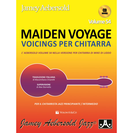 Aebersold - Maiden Voyage – Voicings per chitarra (con CD)