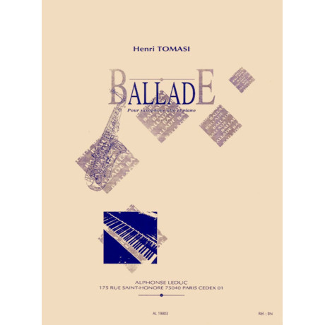 Tomasi - Ballata per Sax Alto e Piano