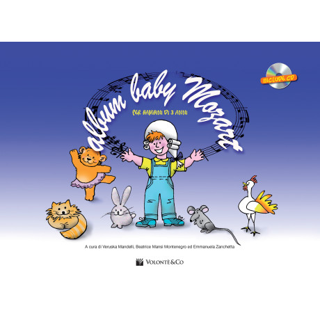 Zanchetta/Mandelli - Album Baby Mozart (con cd)