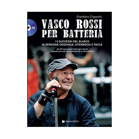 Vasco Rossi per Batteria (con CD)