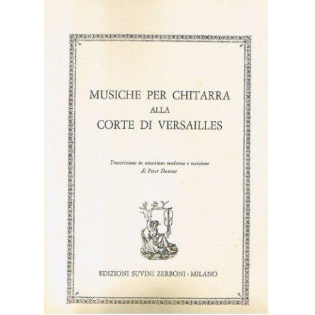 Musiche per Chitarra alla Corte di Versailles