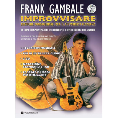 Gambale - Improvvisare – Tecniche fondamentali per il chitarrista moderno (con CD)