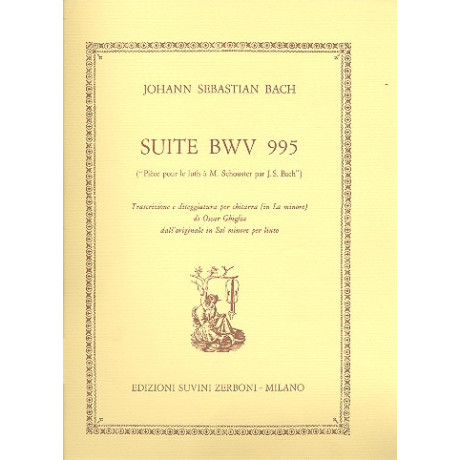 Bach - Suite in La Minore BWV 995 per Chitarra