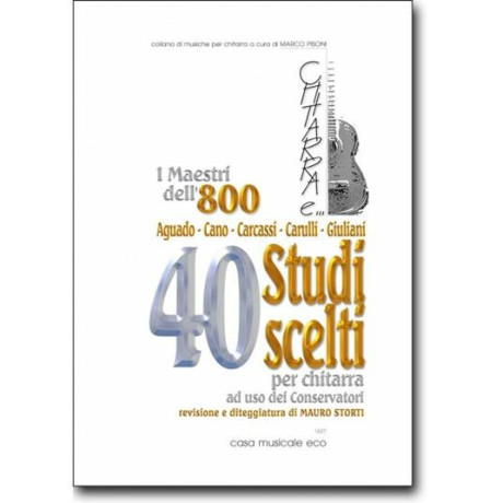 40 Studi scelti Per Chitarra