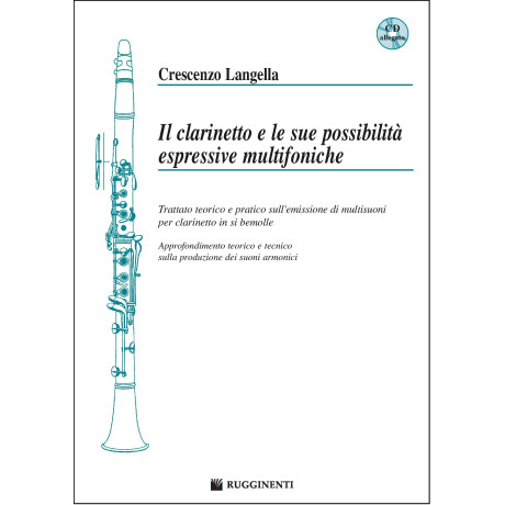 Langella - Il Clarinetto e le sue Possibilità Espressive Multifoniche (con CD)