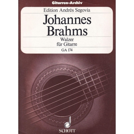 Brahms - Valzer Op.39 n.8 per Chitarra