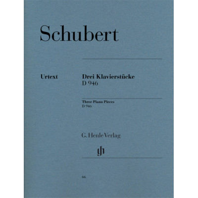 Schubert - Three Piano Pieces - Impromptus - D946 Post.