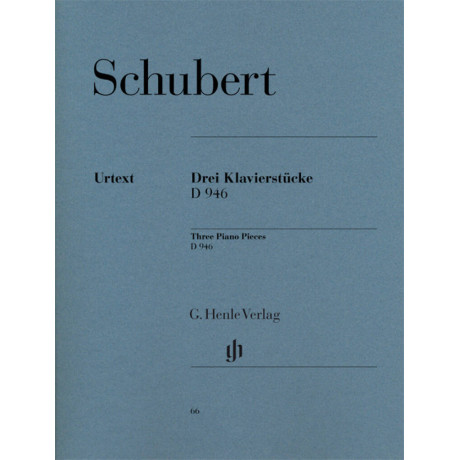 Schubert - Three Piano Pieces - Impromptus - D946 Post.