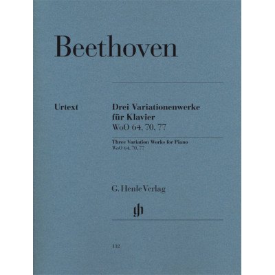 Beethoven - 3 Variation Works WoO 70, 64, 77 for Piano