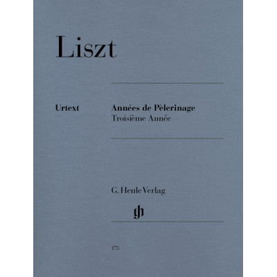Liszt - Années de pèlerinage 3° Anno