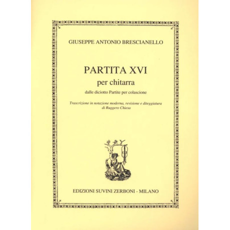 Brescianello - Partita XVI per Chitarra